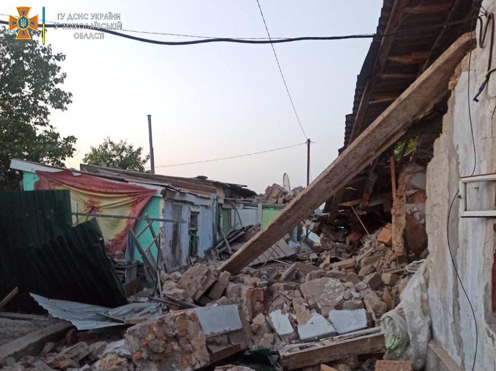 Ruiny v Ochakive v okolí Mykolajivu