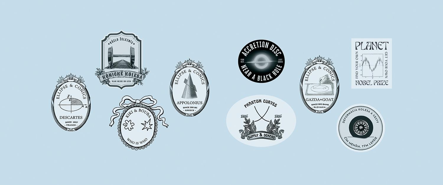 Koláž z ilustrácií Martina Mojžiša z jeho najnovšej knihy Päť kostí albatrosa.