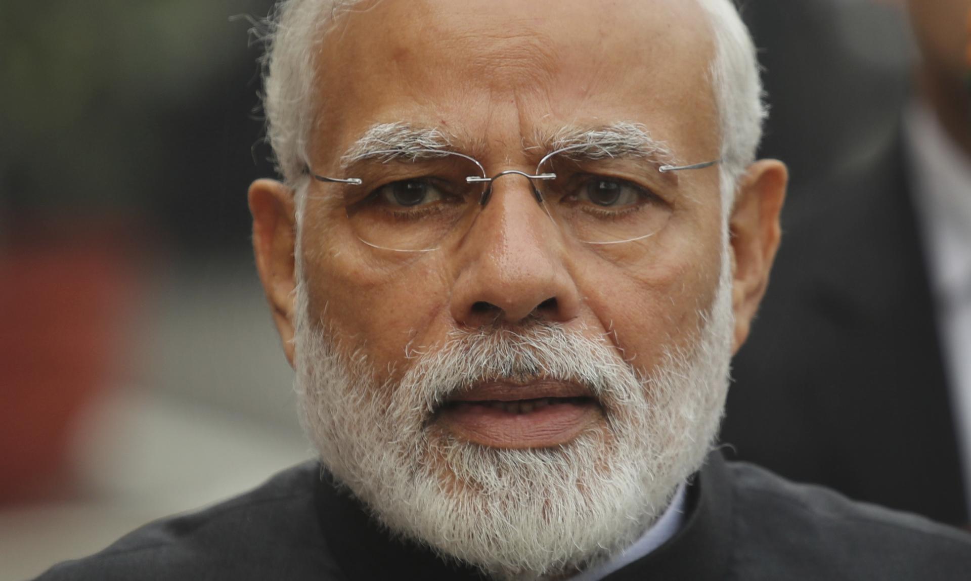 Indický premiér Módí, ktorý mieri k ďalšiemu volebnému víťazstvu.