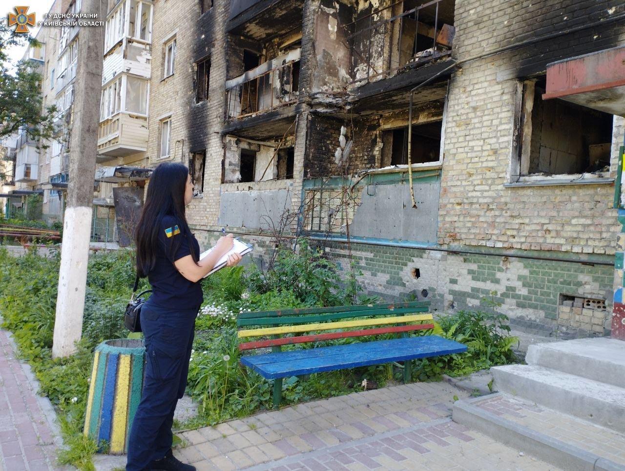 Irpiň, dokumentácia následkov vojny (2).