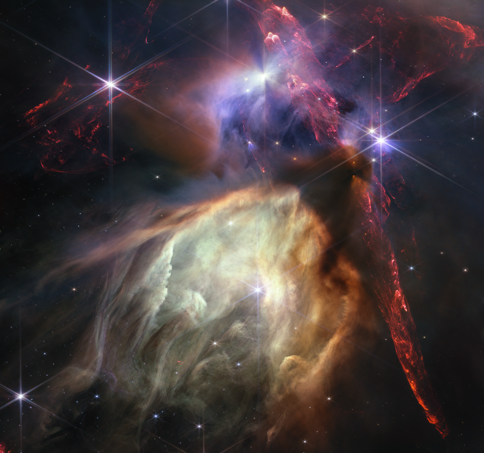 Vznik hviezdy zachytený Webbovým teleskopom.