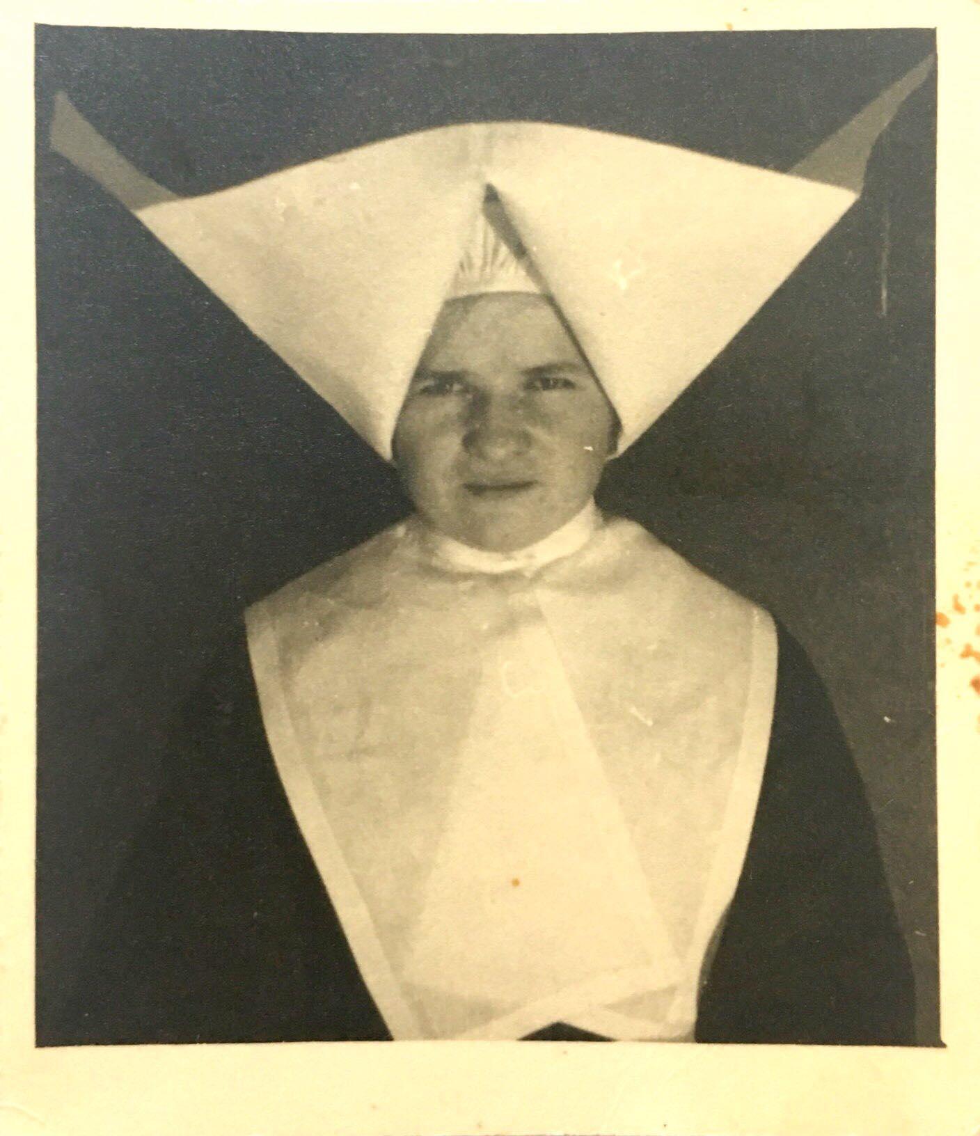 Sr. Notburga v Martine vo veku necelých 19 rokov.