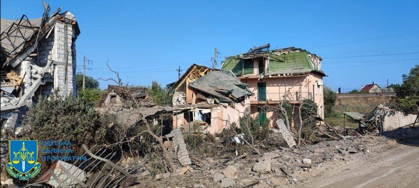 Odeský región. Raketový útok zničil dve rekreačné strediská a obytné budovy