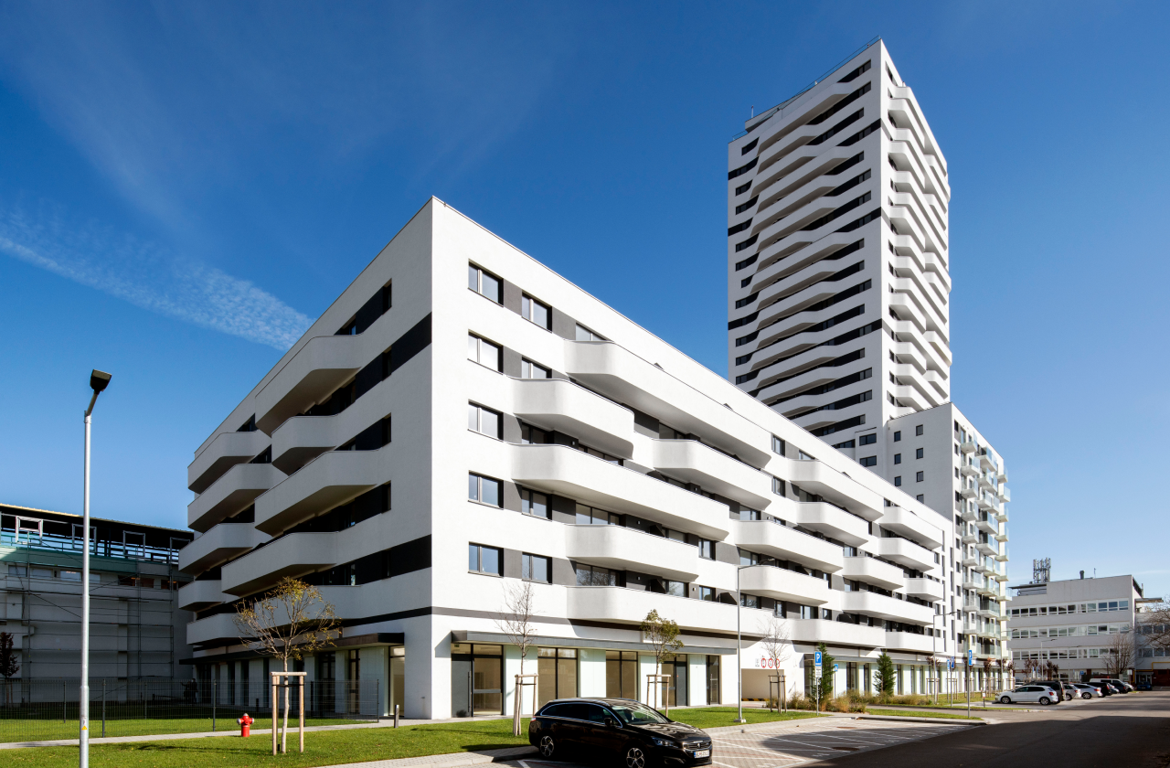 Rezidenčný projekt Matadorka v Petržalke, držiteľ ocenenia EAE Award 2021.