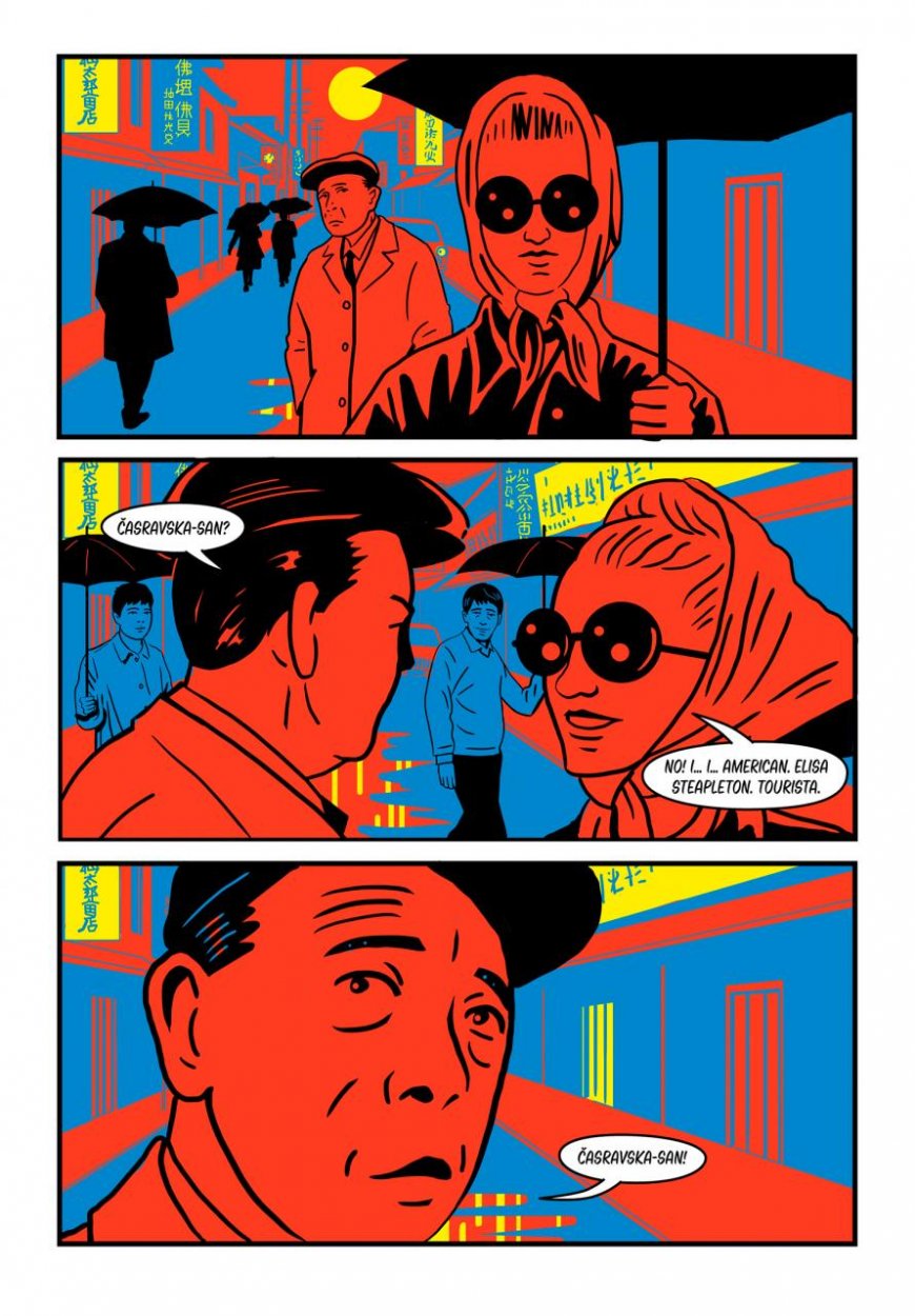 Brutálne intímna Věra Čáslavská v komiksovom príbehu