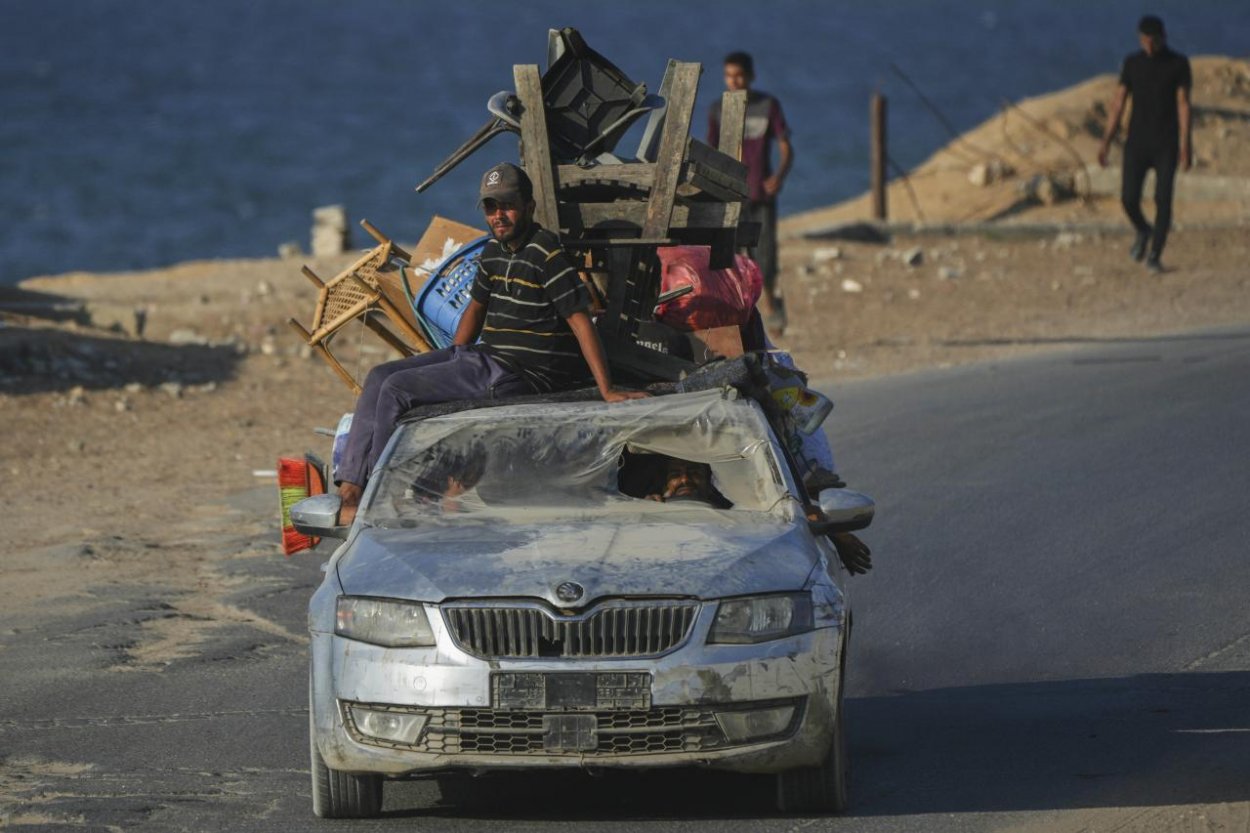 Egyptský minister zahraničných vecí: Je nezmysel hovoriť, že v prípade Gazy ide o dobrovoľné vysídľovanie