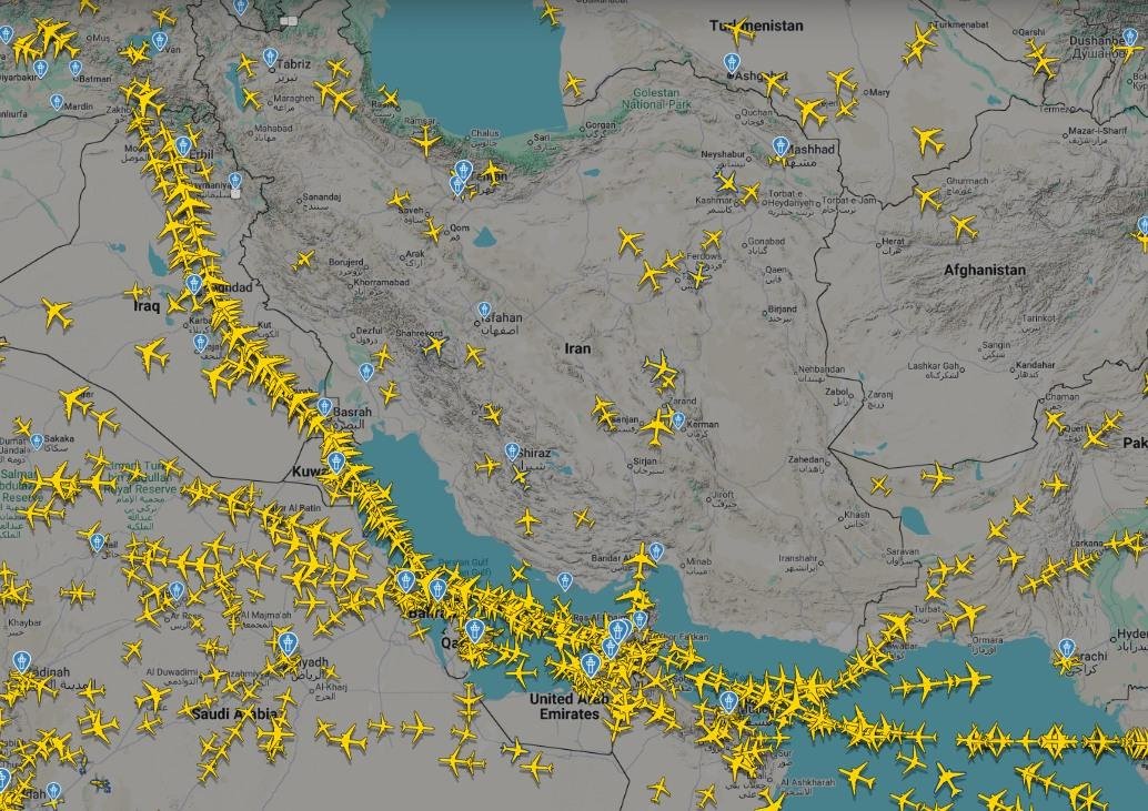 Irán uzavrel svoj vzdušný priestor pre takmer všetky lety