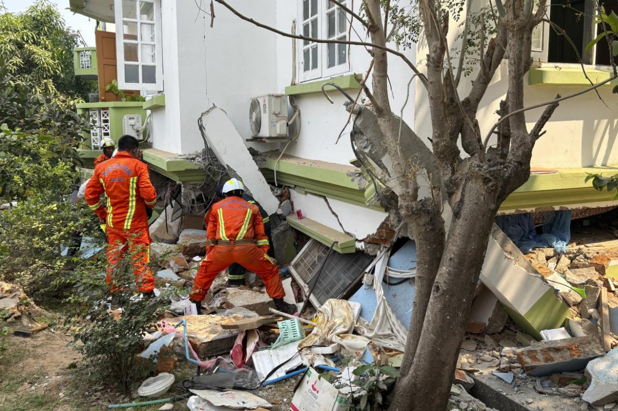 Počet obetí zemetrasenia v Mjanmarsku stúpol nad 1 600