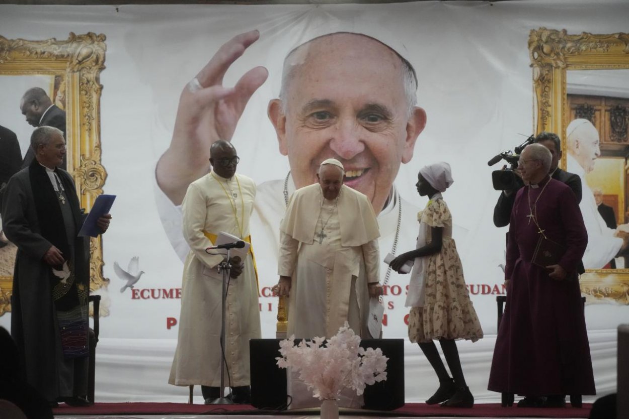 Pápež v Južnom Sudáne vyzval nebáť sa ozvať proti nespravodlivosti