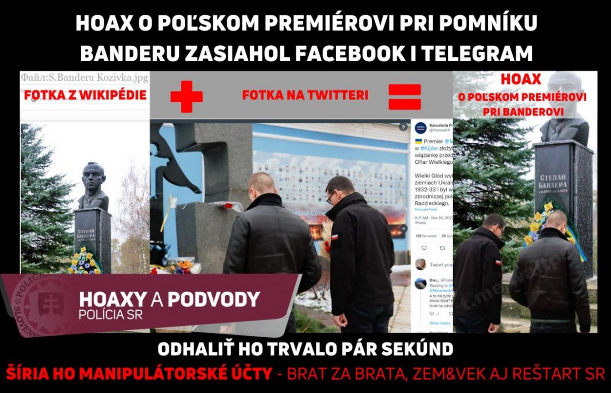 Hoax o poľskom premiérovi zdieľali viaceré slovenské weby
