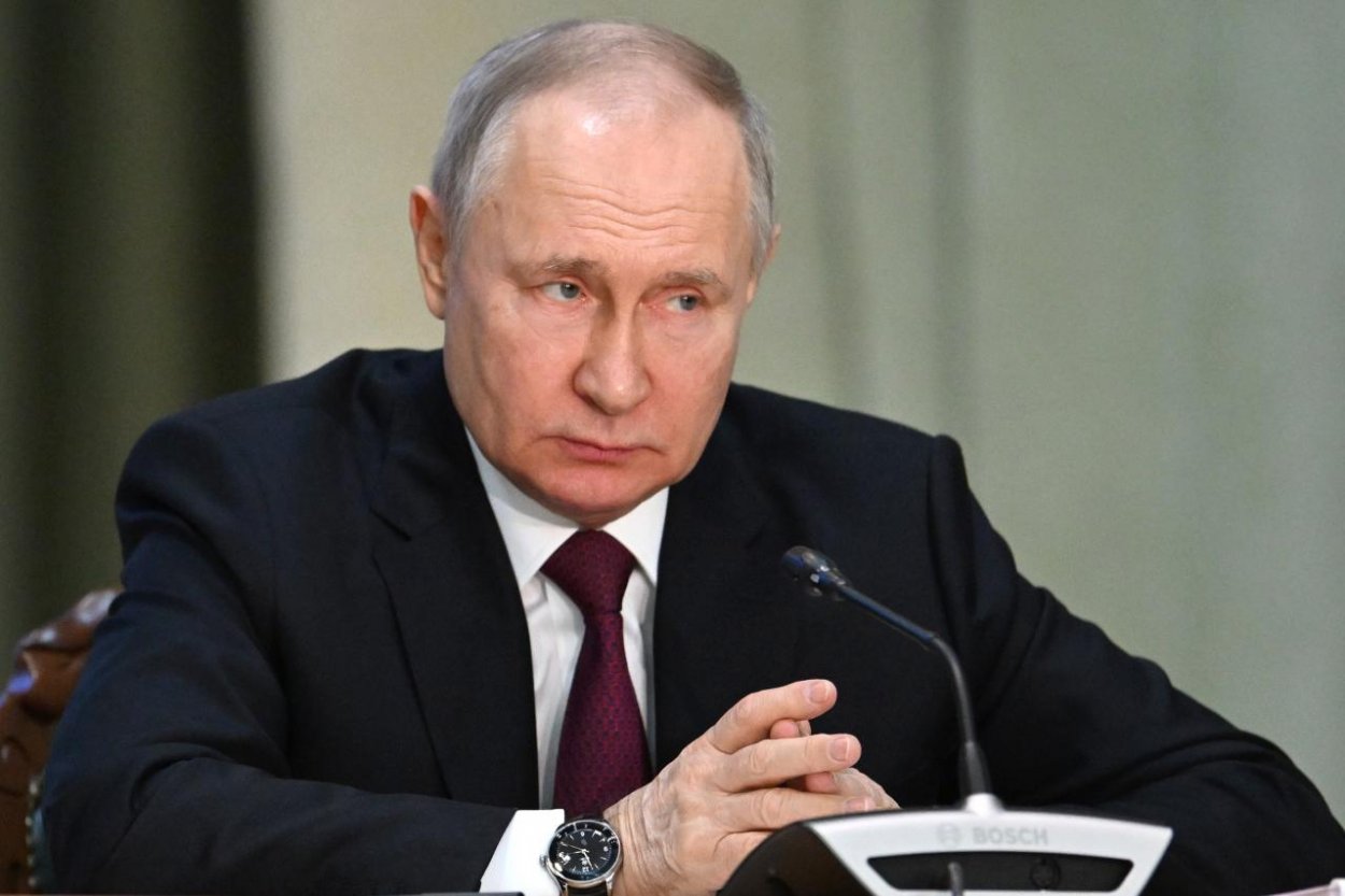 Putin pricestoval na Krym na výročie anexie