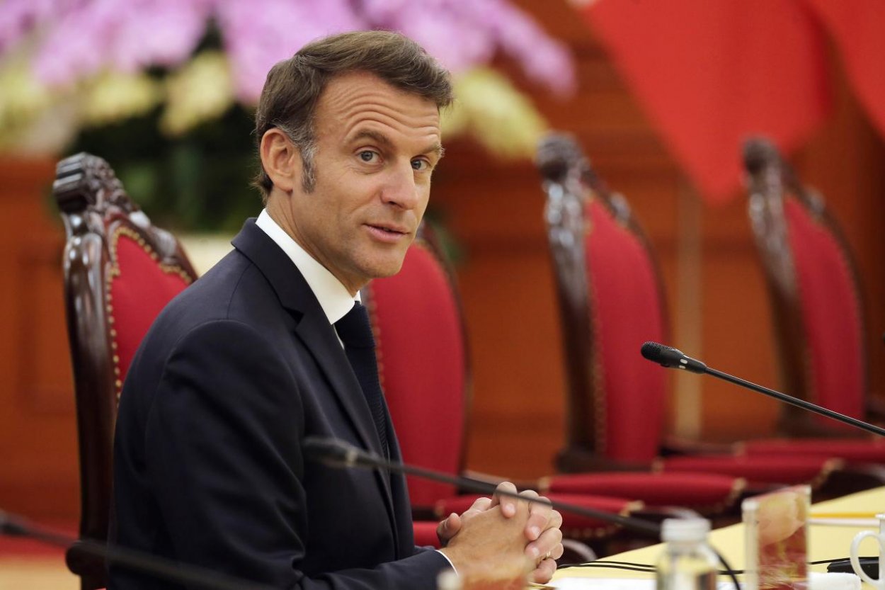 Macron: Ukrajina je testom dôveryhodnosti pre USA