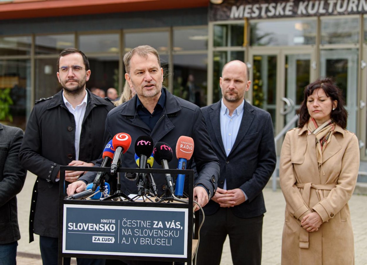 Matovič a hnutie Slovensko budú v druhom kole voliť Korčoka