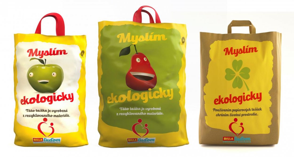 BILLA Slovensko zavádza nové ekologickejšie tašky