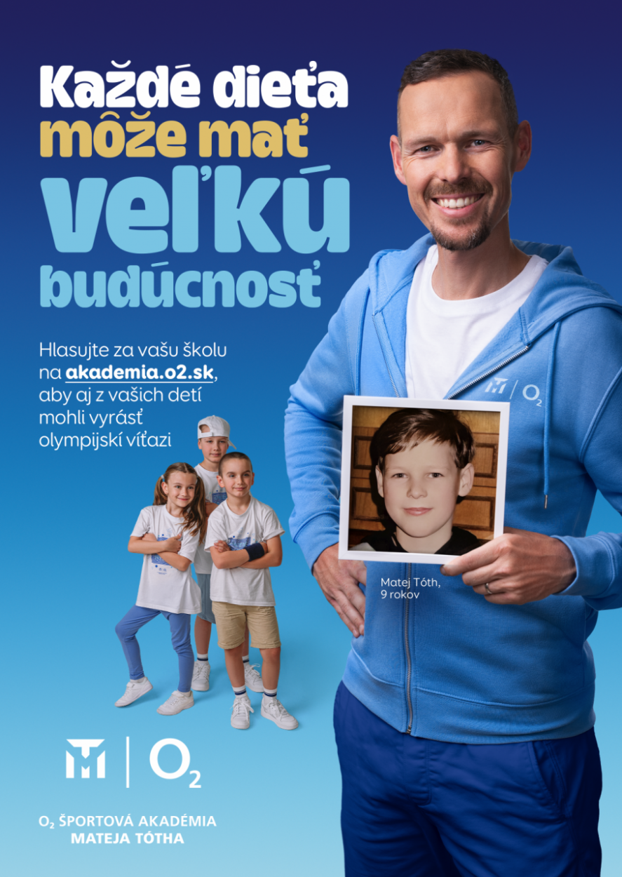 Šanca pre vaše deti: Vyhrajte pre svoju školu O2 Športovú akadémiu Mateja Tótha