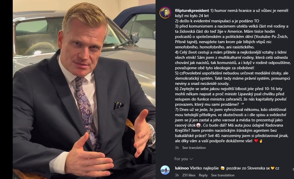 Voľby ČR: Motoristi Turkovi veria, podľa neho ho chce odpísať budúca opozícia