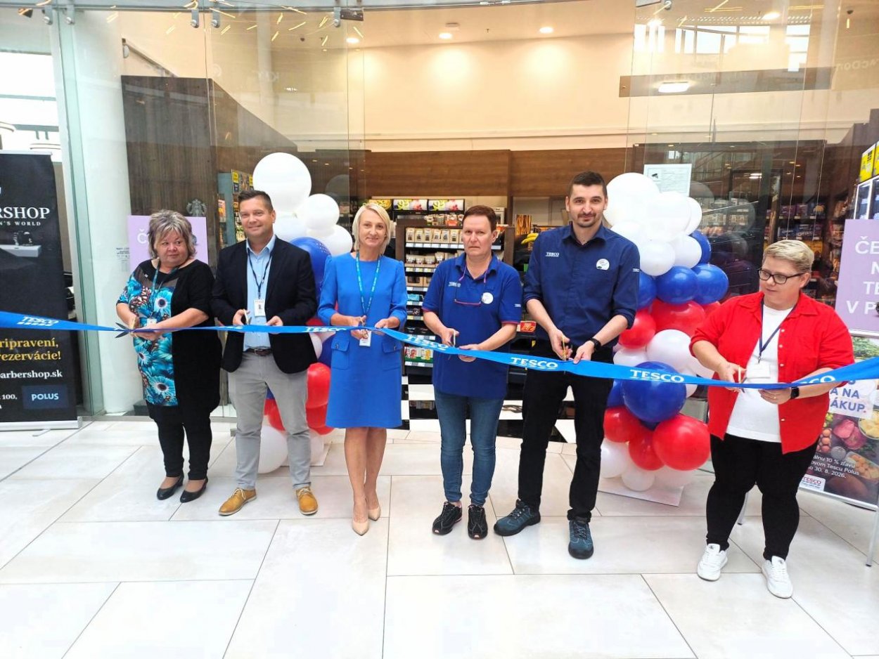 Tesco rozširuje svoju sieť na 187 obchodov. V Bratislave otvára Tesco Expres v Poluse aj v Devínskej Novej Vsi
