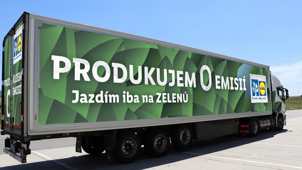 Lidl má v portfóliu už 15 percent ekologických kamiónov