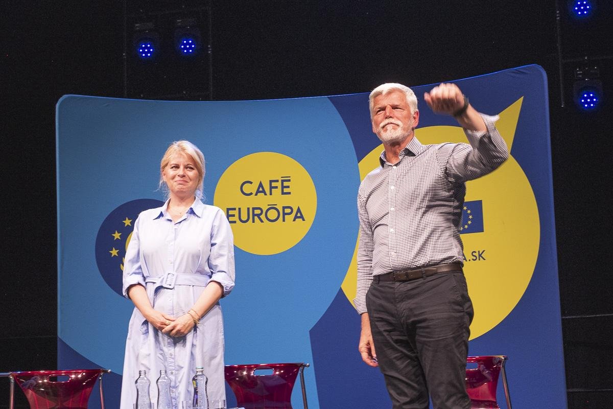 Zuzana Čaputová a Petr Pavel sa stretli na Pohode