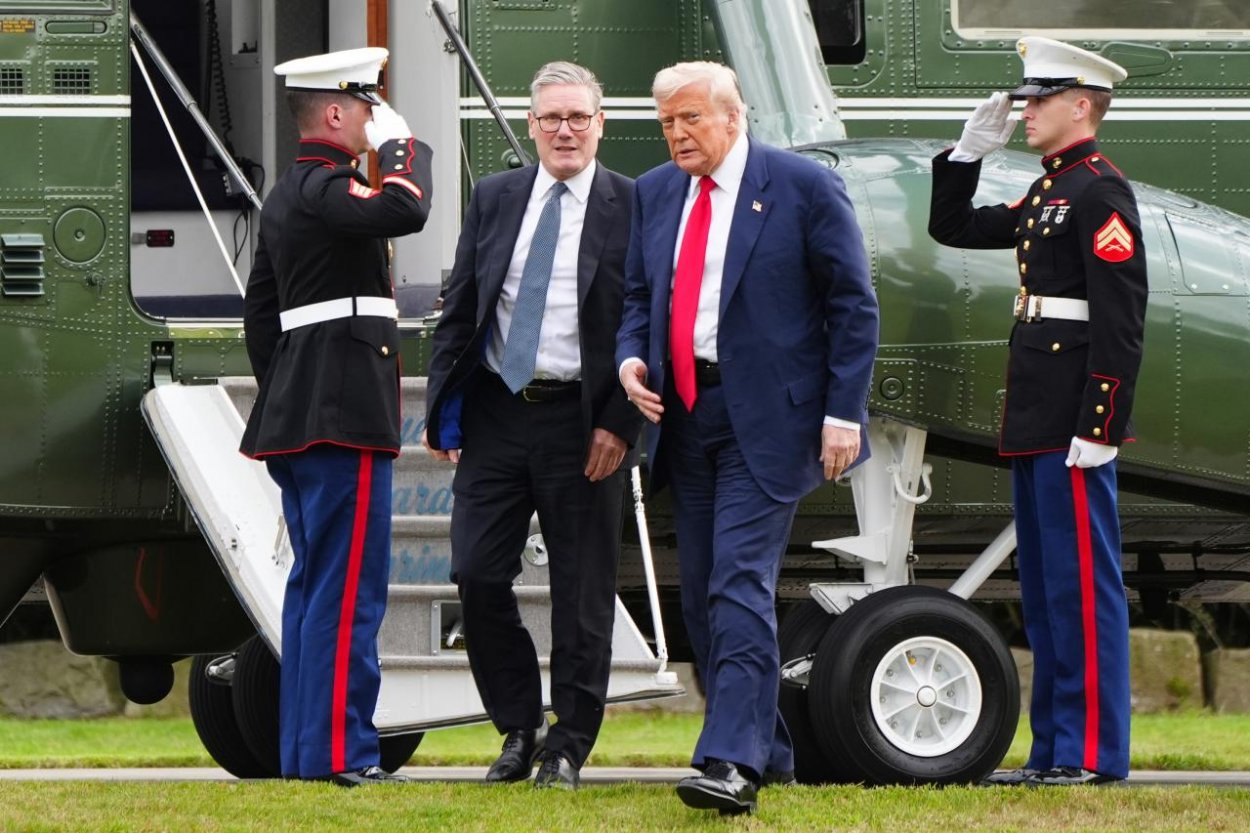 Trump: So Starmerom sme o uznaní Palestínskeho štátu nikdy nehovorili, nemáme na to názor