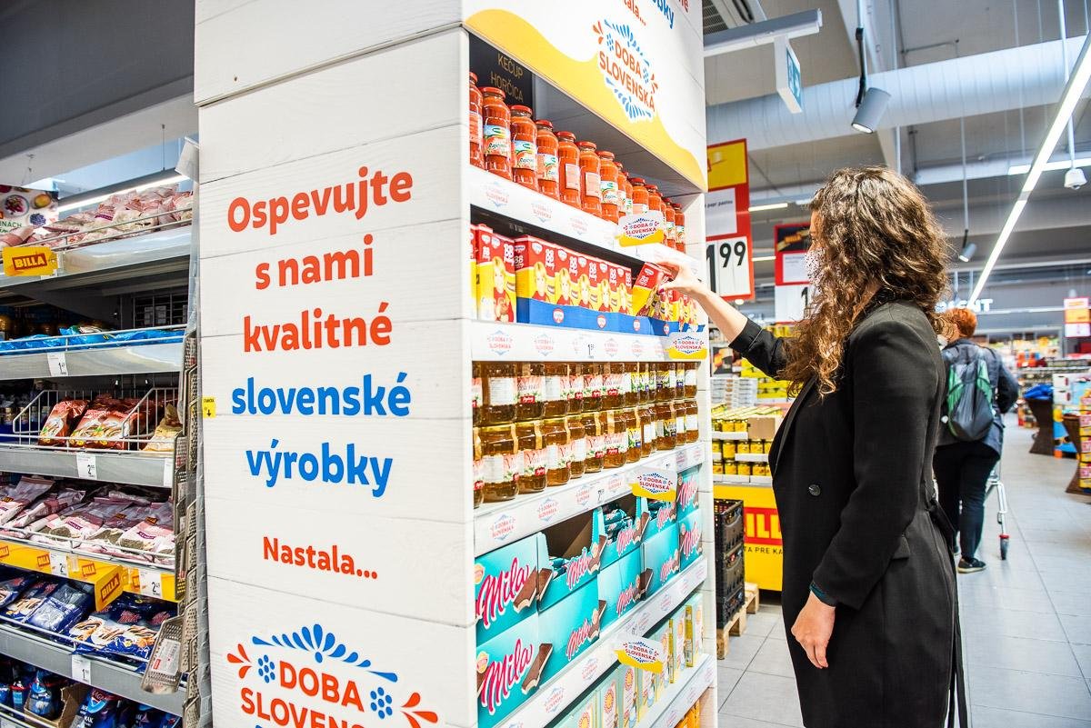 V BILLA pokračuje Doba slovenská. Projekt na podporu domácich potravín priniesol do predajní stovky nových výrobkov