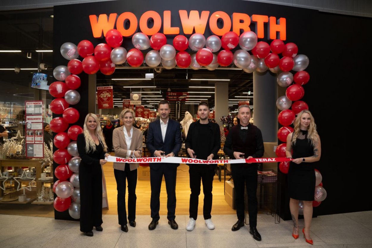 Woolworth začína svoju expanziu v Slovenskej republike s prvou predajňou v bratislavskom Bory Mall