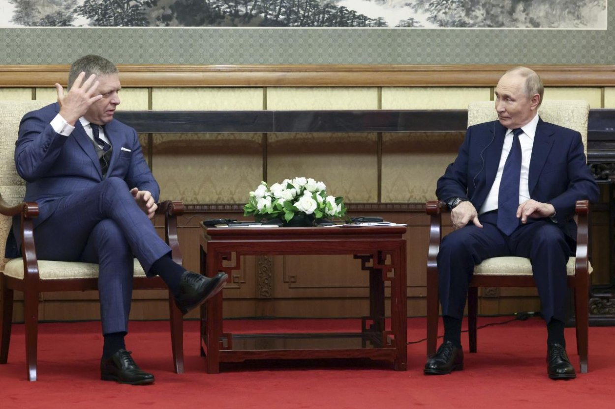 Putin na stretnutí s Ficom vyzdvihol zahraničnú politiku Slovenska