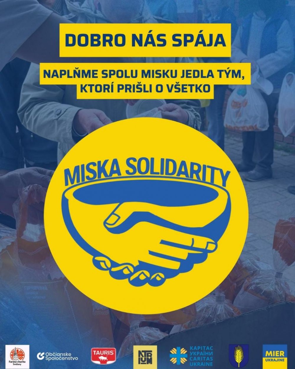 Mier Ukrajine predstaví na Pohode kampaň Miska solidarity. Pomôže nasýtiť ľudí, ktorí utiekli pred vojnou