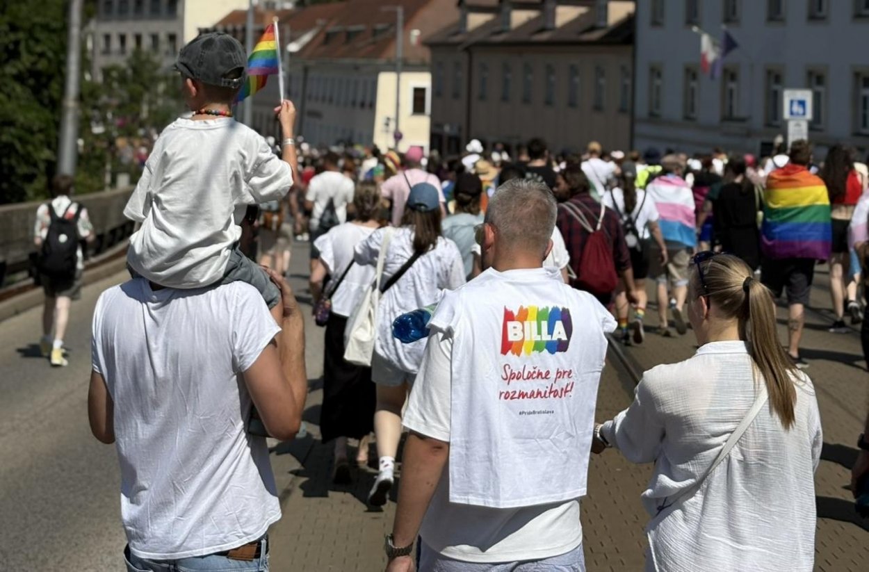 BILLA opäť podporí Dúhový PRIDE Bratislava.  Téma rešpektu je pre ňu dôležitá aj vo vnútri firmy