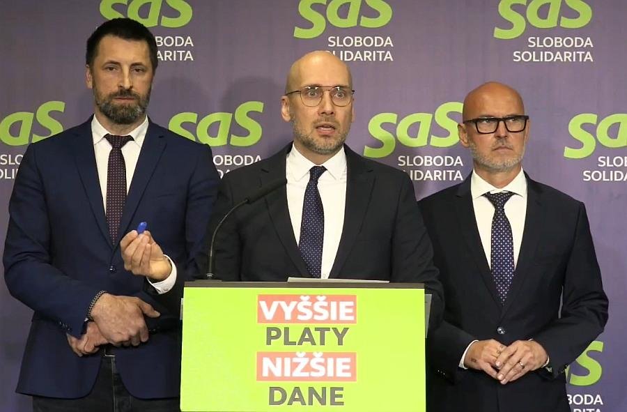 SaS: Dostalo sa nám do rúk USB s citlivými údajmi ľudí, ministerka Saková musí situáciu vysvetliť