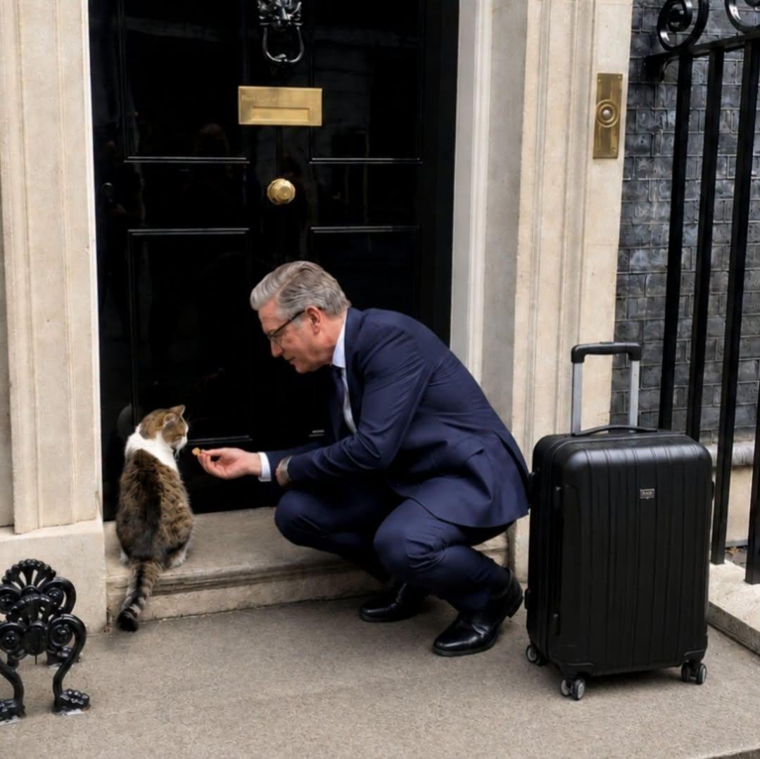 Larry: Ako sa túlavý kocúr stal britskou politickou ikonou