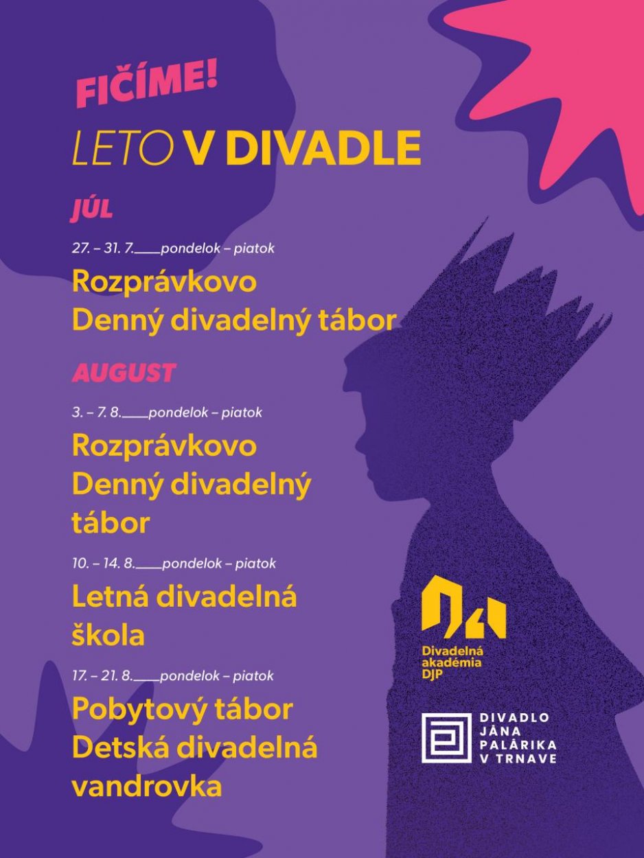 Naštartuj tvoju mladú hereckú kariéru: Divadlo Jána Palárika ťa volá na Detskú divadelnú vandrovku