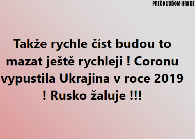 .hoax týždňa: Hoaxid-19 a vojna na Ukrajine