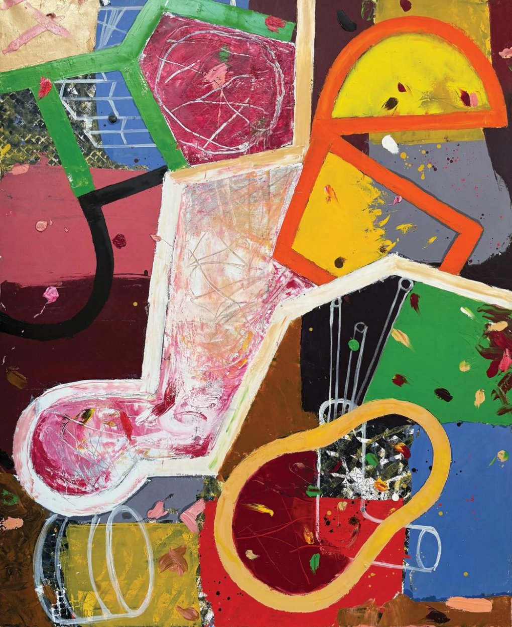 Putovanie Vladimíra Ossifa za slobodou vo farbách a tvaroch