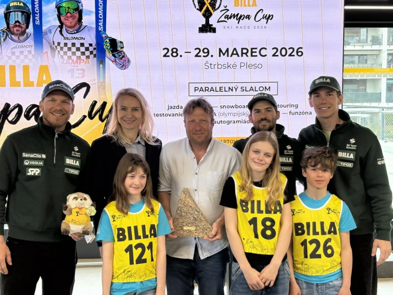 Najväčšie lyžiarske preteky detí sa blížia. Jedenásty ročník BILLA Žampa Cup prinesie do Tatier zábavu aj svetové hviezdy