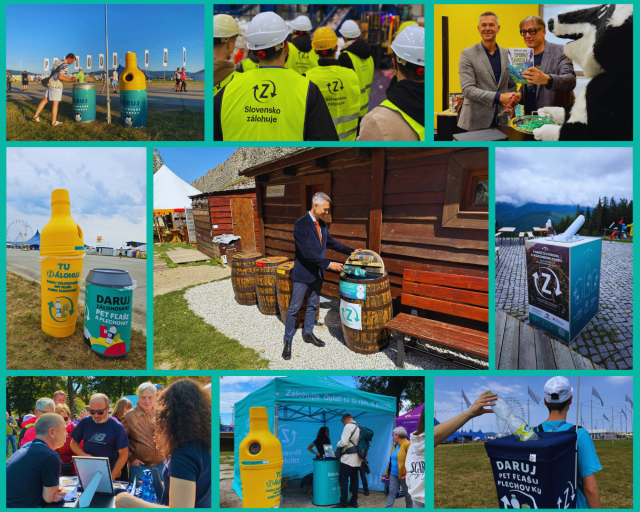 Deň zálohovania pripomína spoločný úspech Slovenska v zálohovaní nápojových obalov