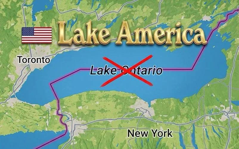 Trump chce premenovať Ontárijské jazero na Jazero Amerika
