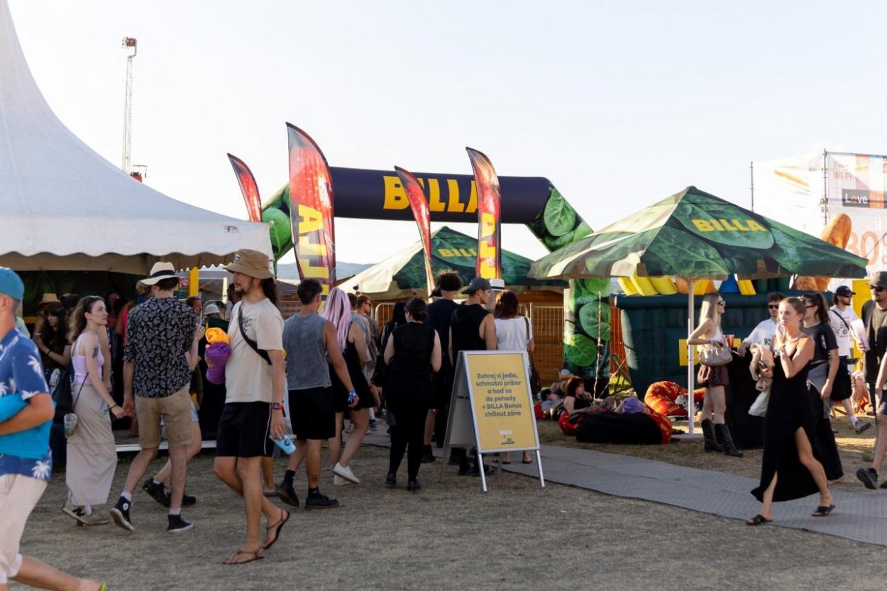 Festivalová BILLA lámala rekordy: predala tony potravín a obslúžila celú Pohodu