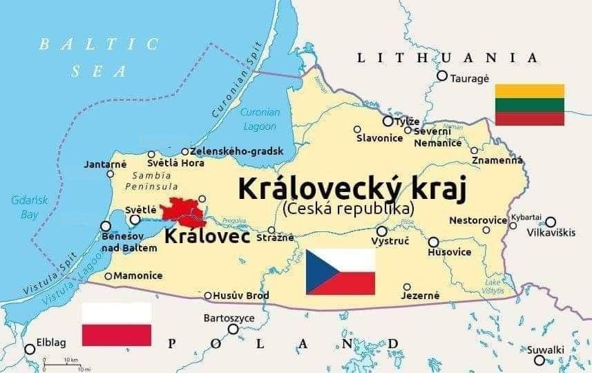 Sociálnymi sieťami sa šíria satirické príspevky o českej anexii Kaliningradu