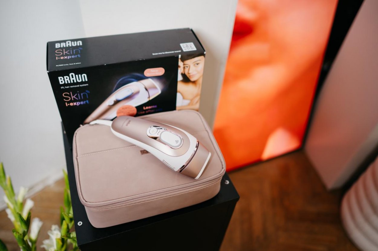 Prelomová technológia, ktorá mení domácu epiláciu. IPL epilátor Braun Skin i-expert všetko nastaví za vás 