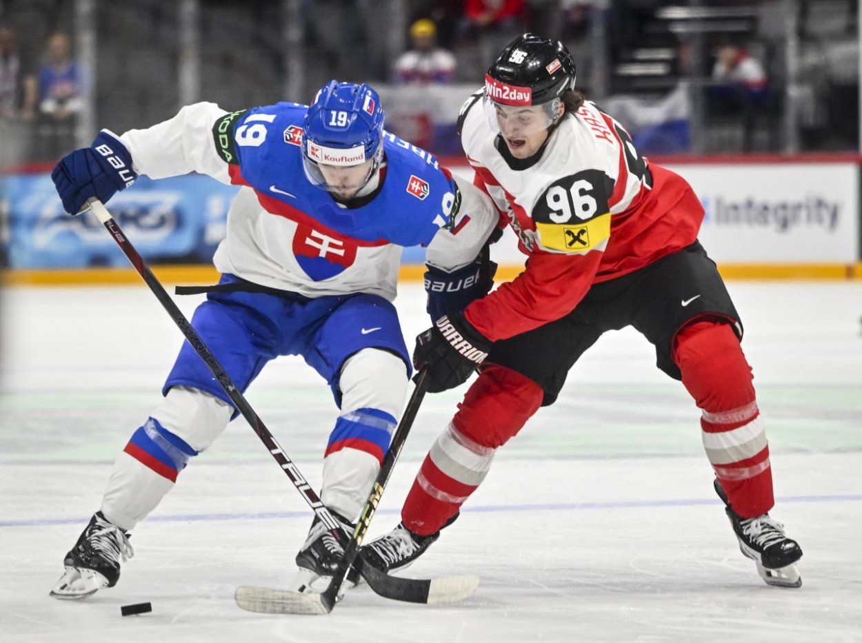 Slovenskí hokejisti podľahli Rakúšanom po nájazdoch 2:3