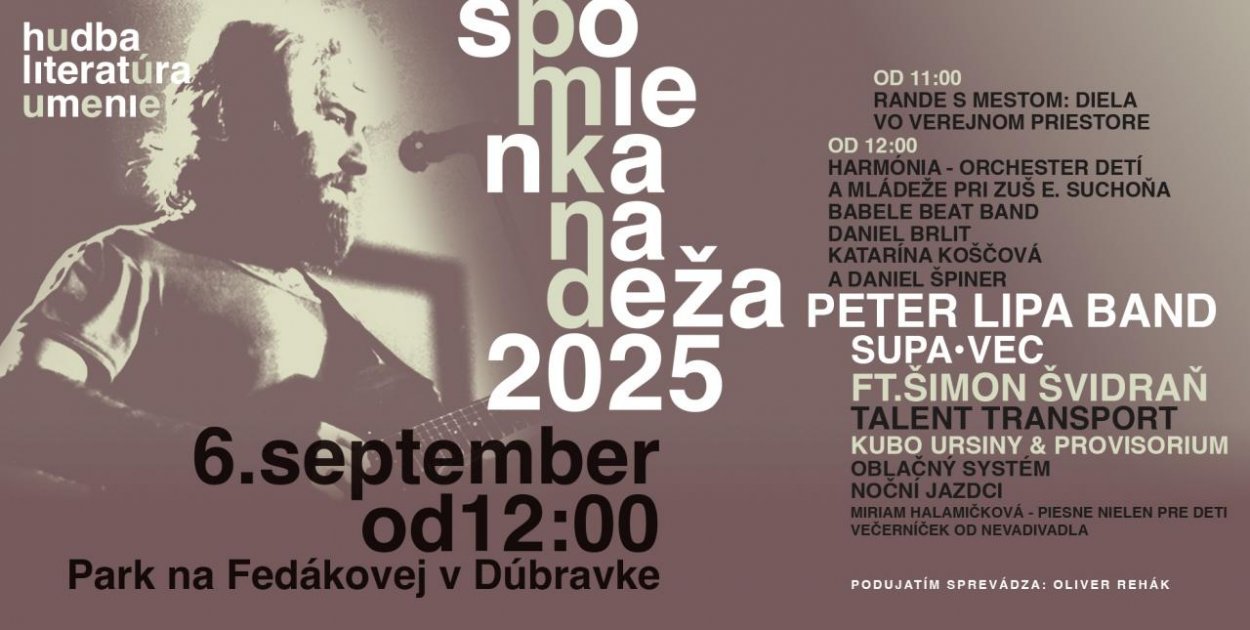 Spomienka na Deža s odkazom už ôsmy rok