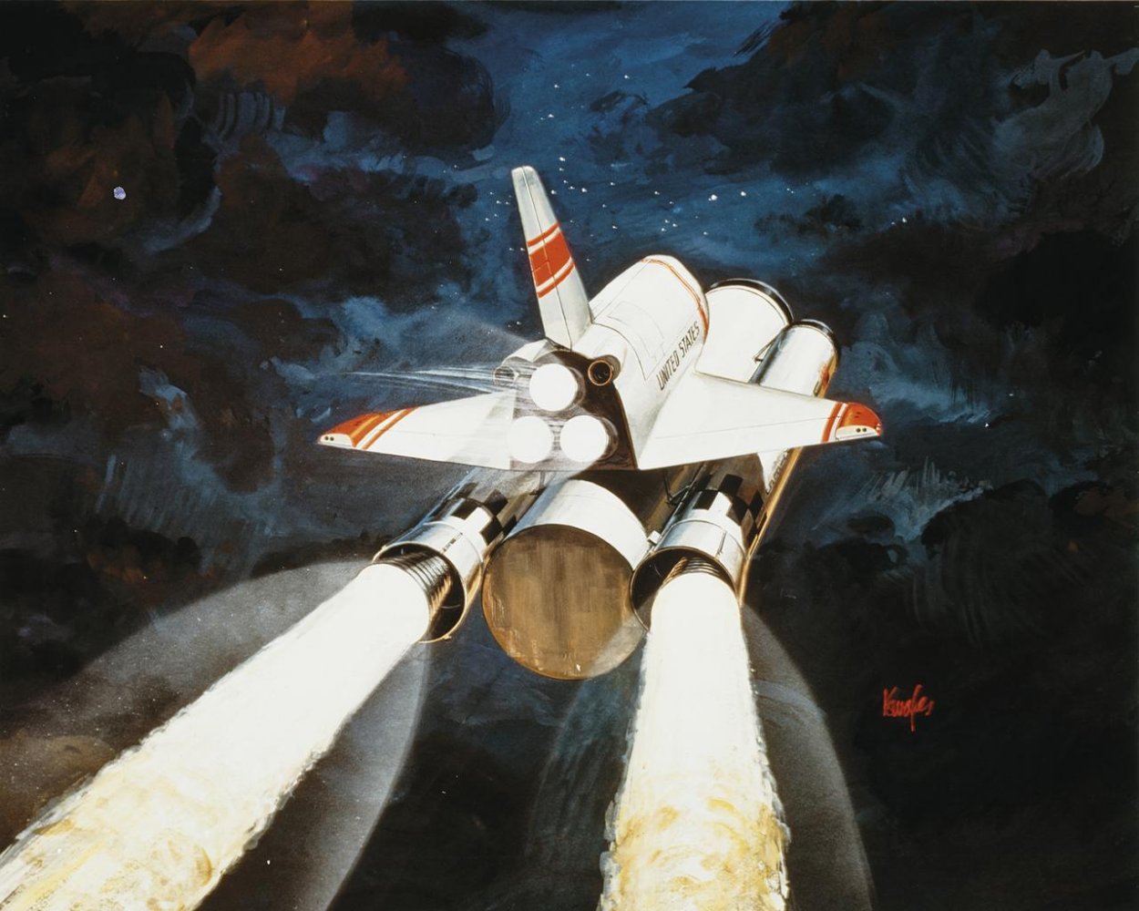 Space Shuttle: Od peňazí k technike