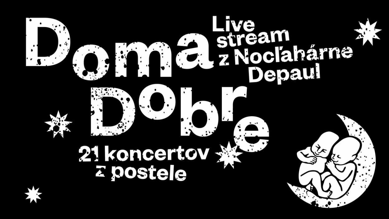 Festival Doma dobre už túto nedeľu online z nocľahárne a následne z postelí umelcov