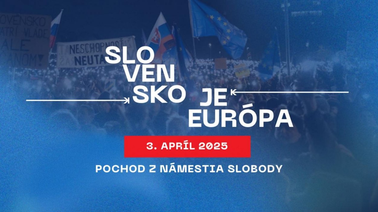 Protesty Slovensko je Európa pokračujú: V Bratislave po prvýkrát pochod „Nie ruskému zákonu!“  