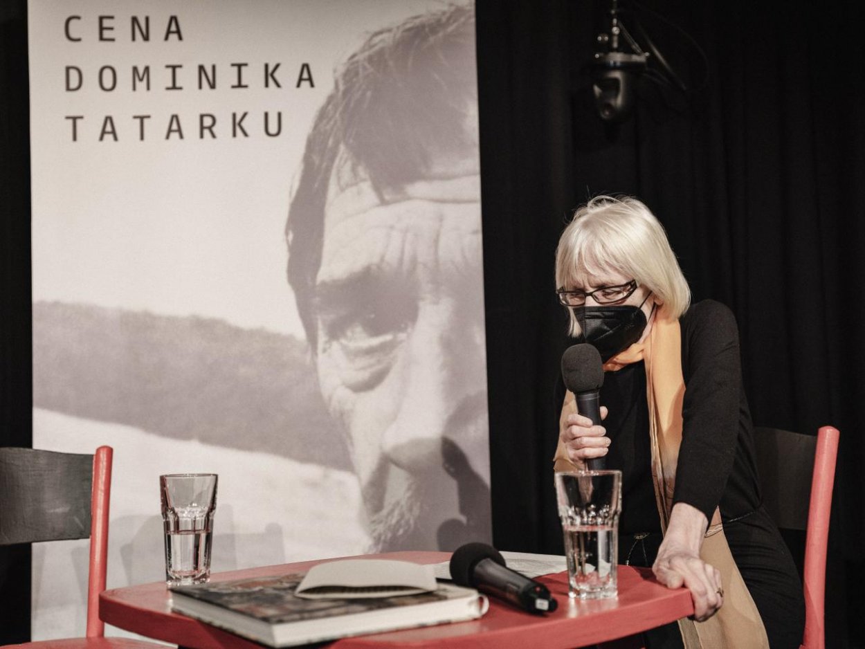 Alta Vášová o laureátovi ceny Dominika Tatarku: Jakoby Daniela Lišku