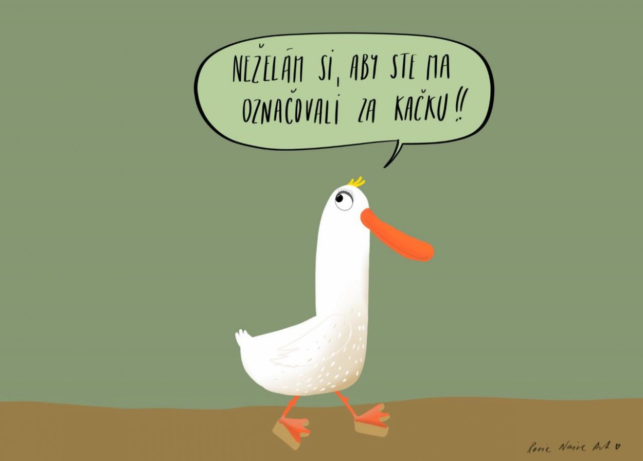 Rosie Naive Art: Neoznačujte ma za kačku!