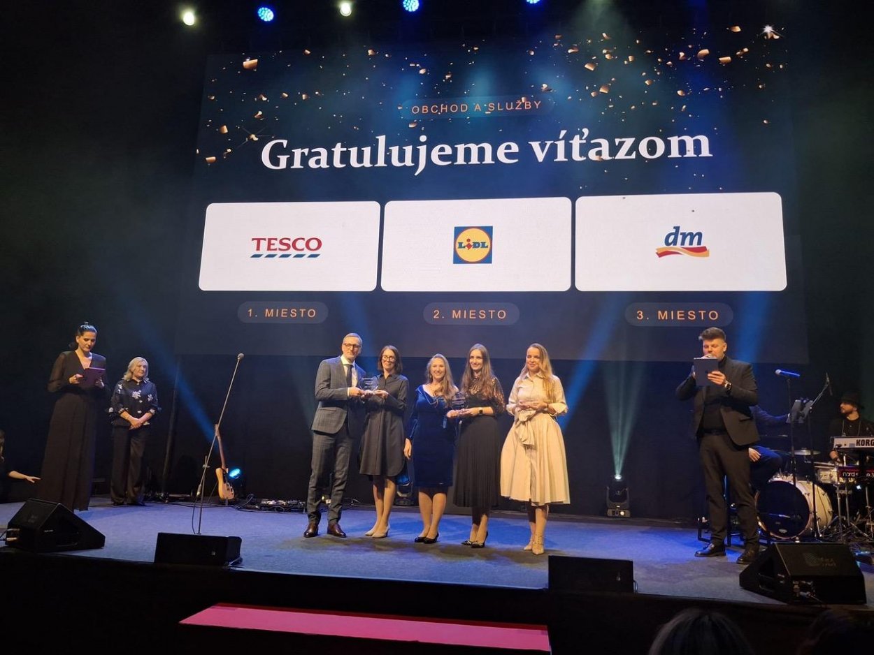 Skvelé miesto na prácu: Tesco získalo ocenenie  Najzamestnávateľ roka! 
