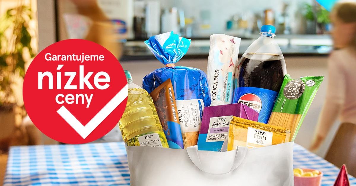 Tesco zmrazuje nízke ceny vyše 900 výrobkov až do konca roka