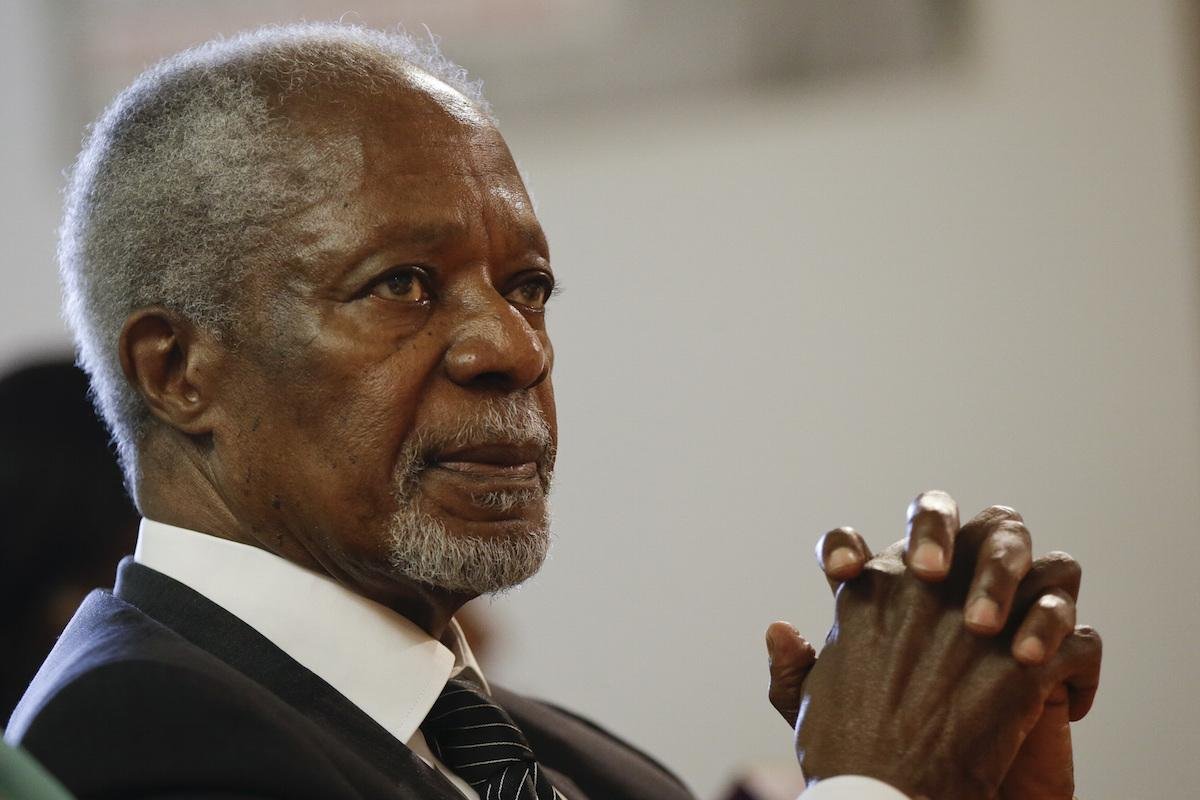 Zomrel Kofi Annan
